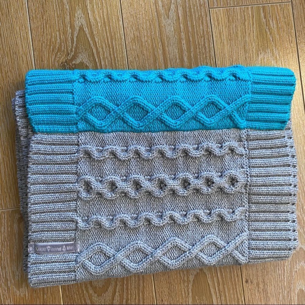 Ivivva Two Tone Chunky Knit Infinity Scarf - Picture 6 of 7